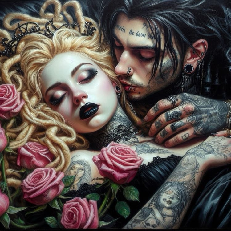 Disney Princesses Gone Goth