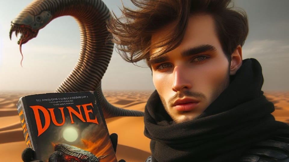 Characters Holding Novels They Appear In